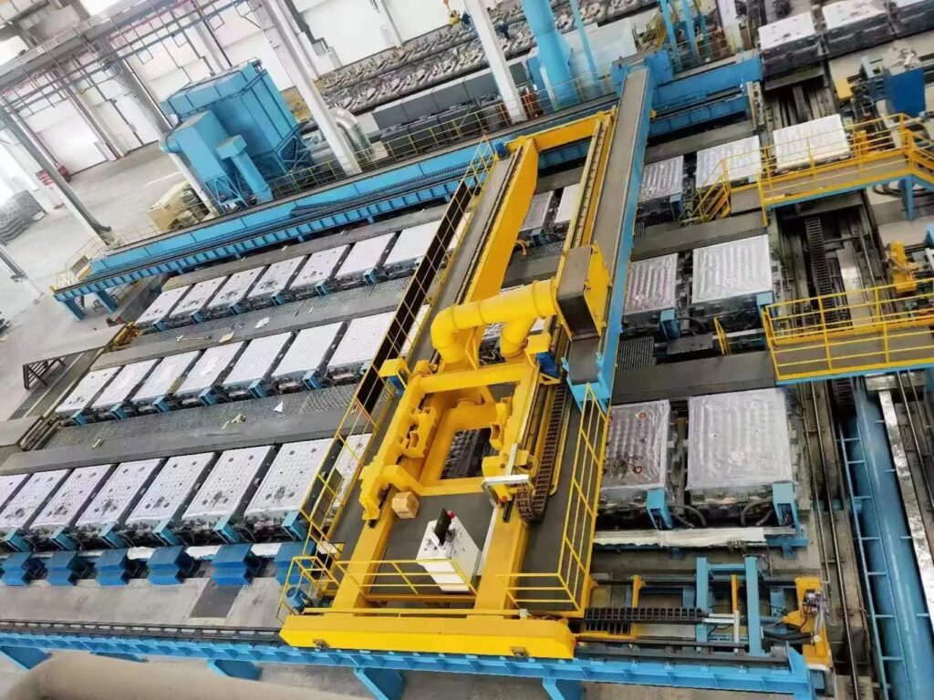 this is the picture about the nagative pressure casting