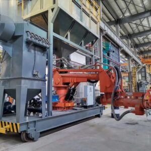 this is the picture about the resin sand mixer