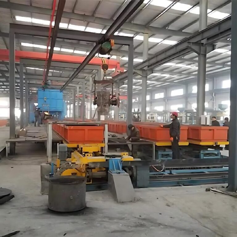aluminum investment casting machine