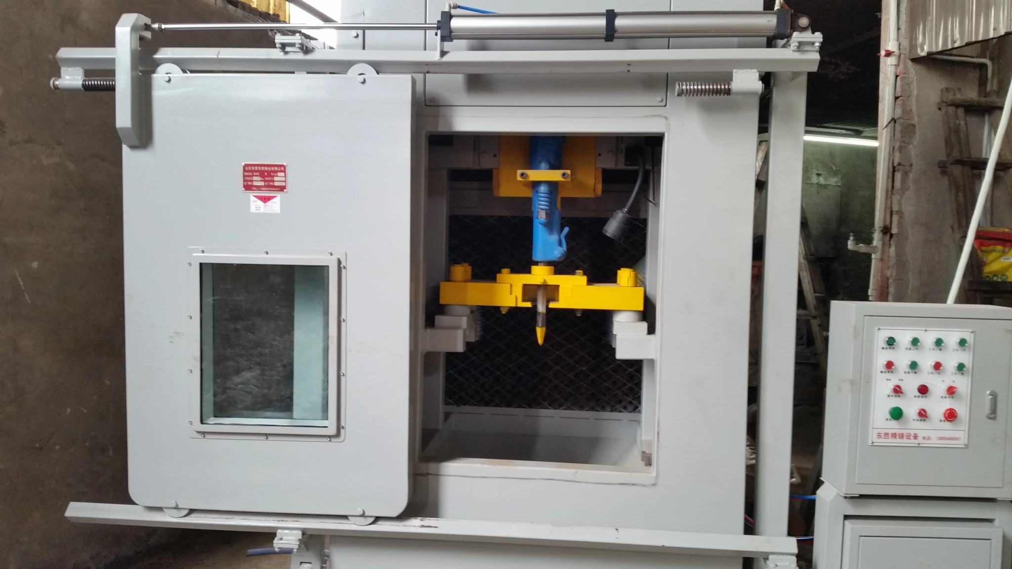 Shell knockout machine - China Top Lost wax Investment Casting machines ...