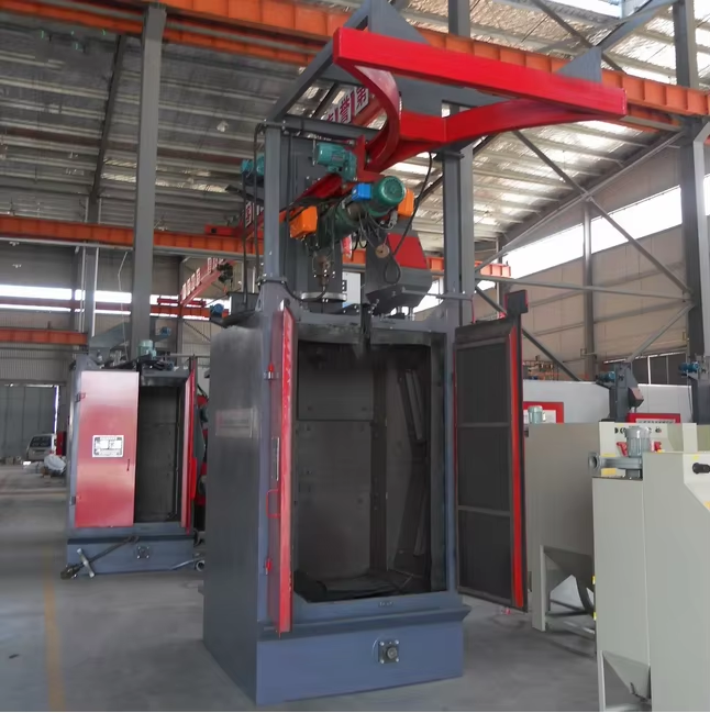 shot blasting machine for investment casting