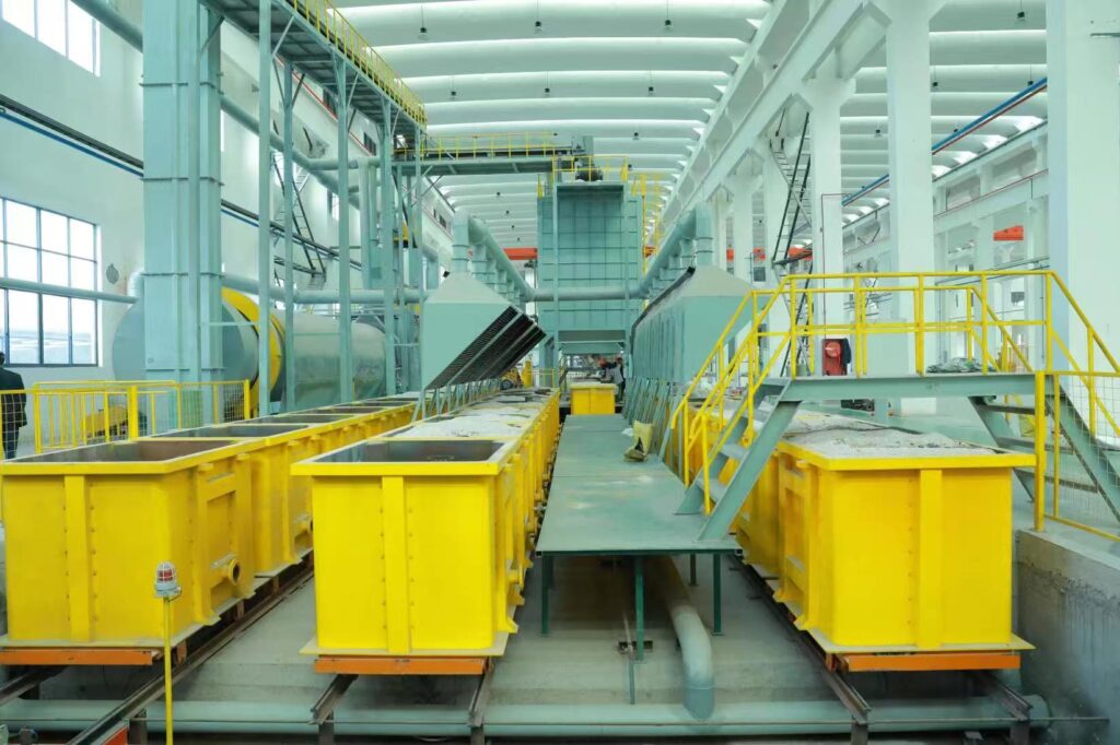 lost foam casting production line for motor housing