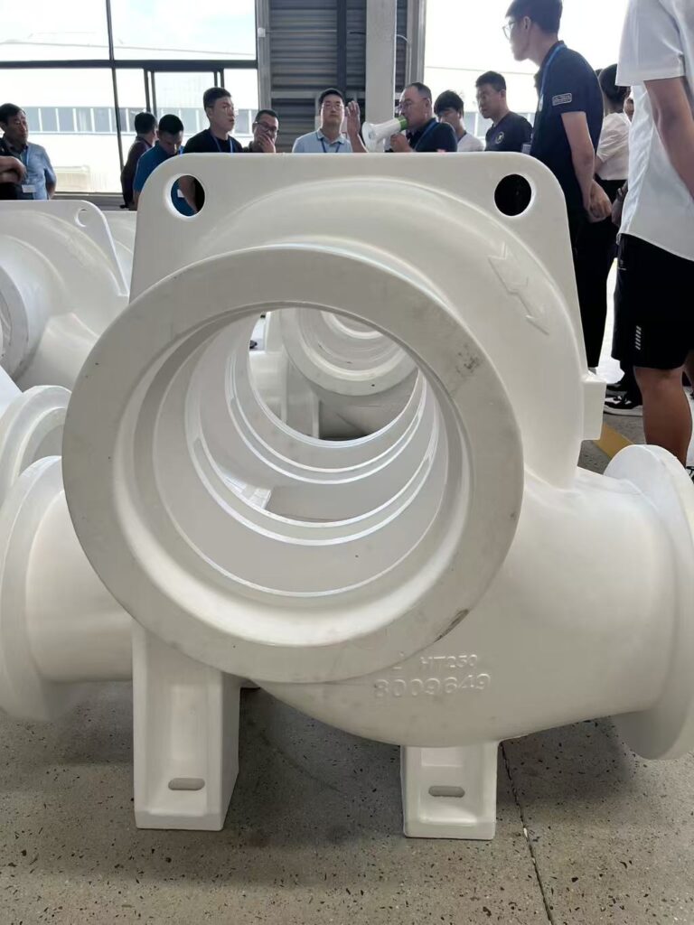 pump casting by lost foam